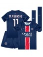 Paris Saint-Germain Marco Asensio #11 Replika Hemmakläder Barn 2024-25 Kortärmad (+ byxor)